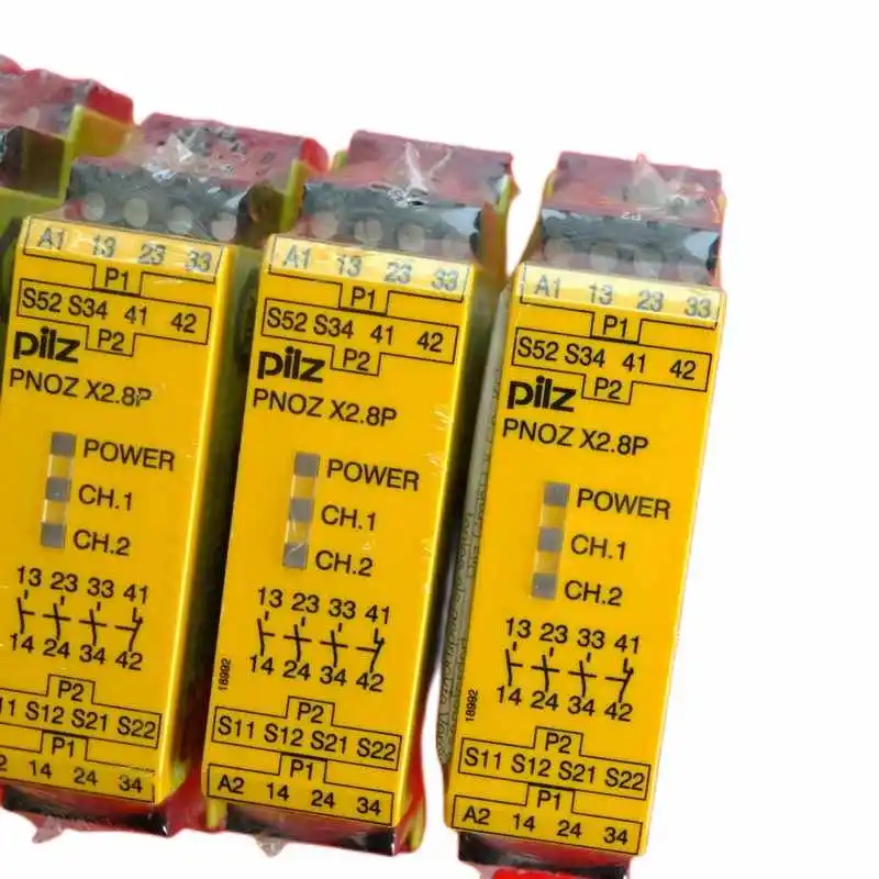 Новый оригинальный релейный модуль безопасности Pilz 787300 PNOZ X2.9P C 24VDC 3n/o 1n/c в наличии
Новый оригинальный релейный модуль безопасности Pilz 787300 PNOZ X2.9P C 24VDC 3n/o 1n/c в наличии