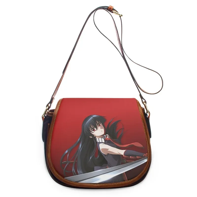 

Anime Akame Ga Kill 3D Printing Fashion Crossbody Luxury Handbags Women Bags Zipper Inclined Shoulder Bag Bolsa De Hombro