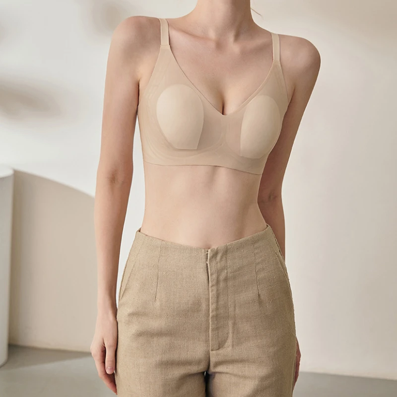 Female Summer Traceless Underwear Rabbit Ears Wireless Underwire Thin Style Soft Support Anti-sagging Bra Cover
Female Summer Traceless Underwear Rabbit Ears Wireless Underwire Thin Style Soft Support Anti-sagging Bra Cover