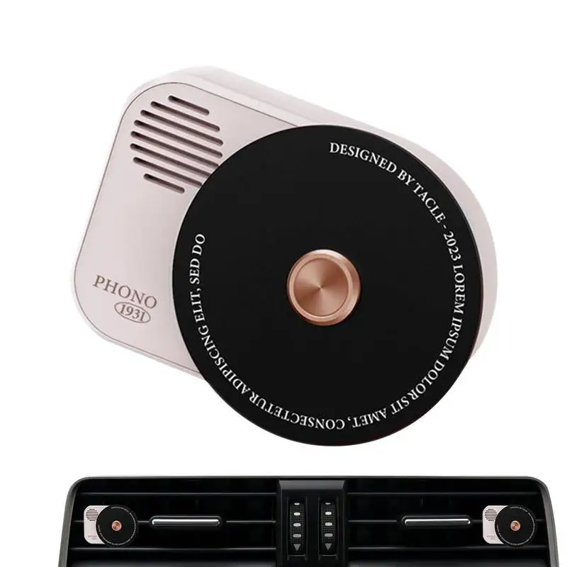 Record Player Car Air Freshener Cute Car Air Freshener Air Outlet Fragrance Deodorize Easily With Long-lasting Fragrance For Car
Record Player Car Air Freshener Cute Car Air Freshener Air Outlet Fragrance Deodorize Easily With Long-lasting Fragrance For Car