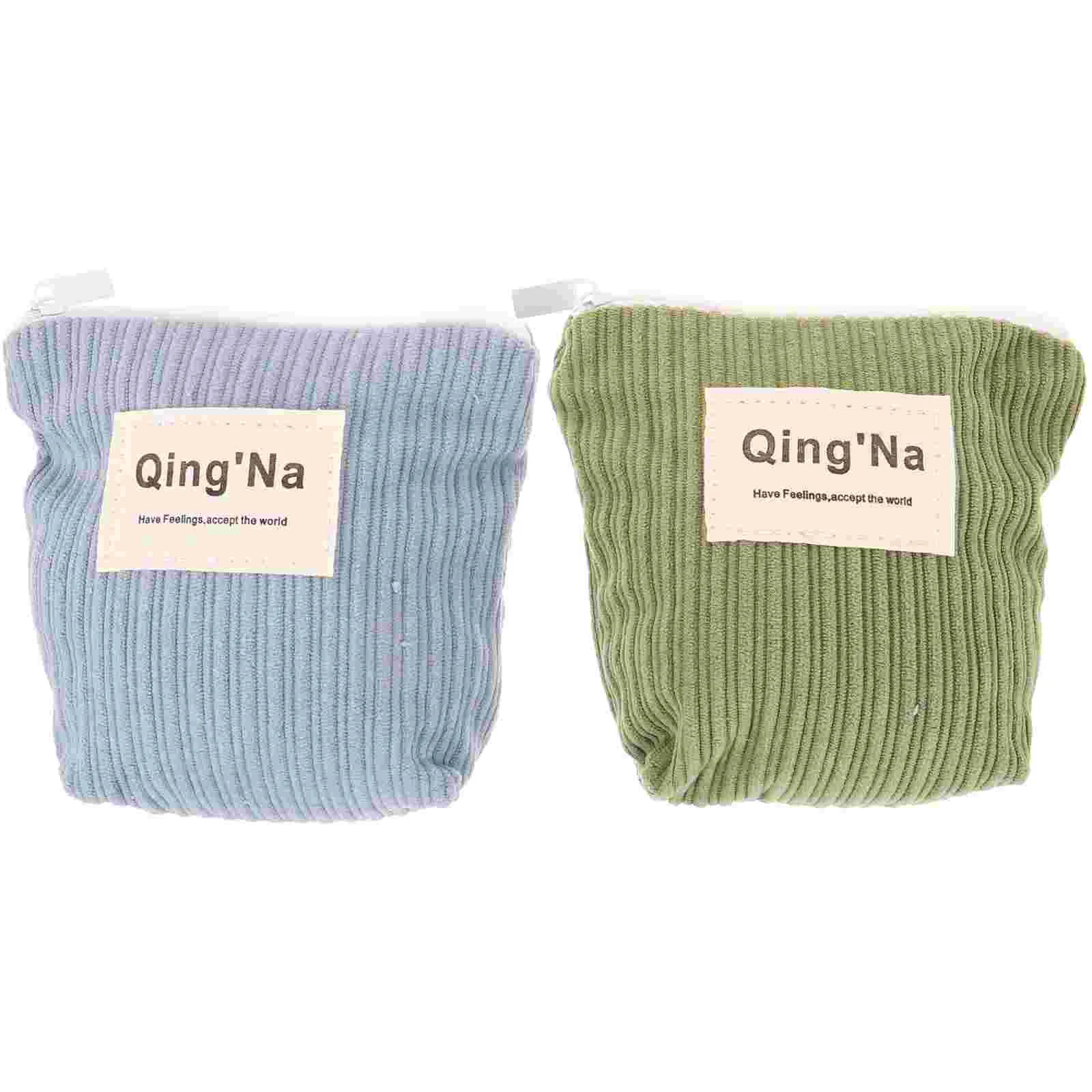 2 Pcs Sanitary Napkin Storage Bag Makeup Organizer Menstrual Pad Container Documents
2 Pcs Sanitary Napkin Storage Bag Makeup Organizer Menstrual Pad Container Documents