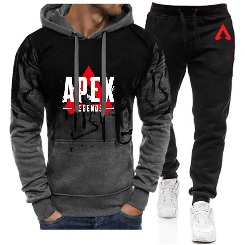 2024 men's new Apex legendary game printing gradient hooded sweater casual sports pants jacket sports coat+trousers suit
2024 men's new Apex legendary game printing gradient hooded sweater casual sports pants jacket sports coat+trousers suit