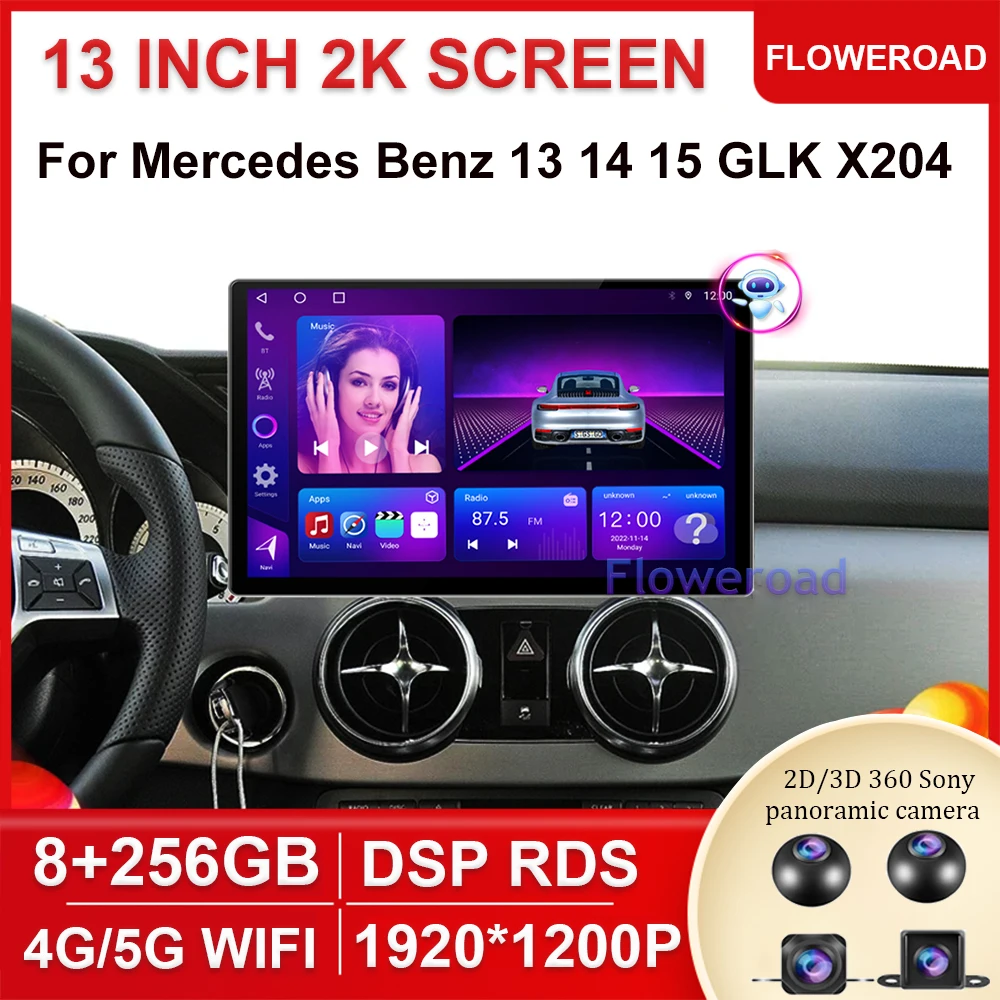 Автомагнитола 256 ГБ, 13,1 дюйма, Android 12, мультимедийный видеоплеер для Mercedes Benz CLA C117 2012-2018, Автомобильная Мультимедийная навигация GPS
Автомагнитола 256 ГБ, 13,1 дюйма, Android 12, мультимедийный видеоплеер для Mercedes Benz CLA C117 2012-2018, Автомобильная Мультимедийная навигация GPS