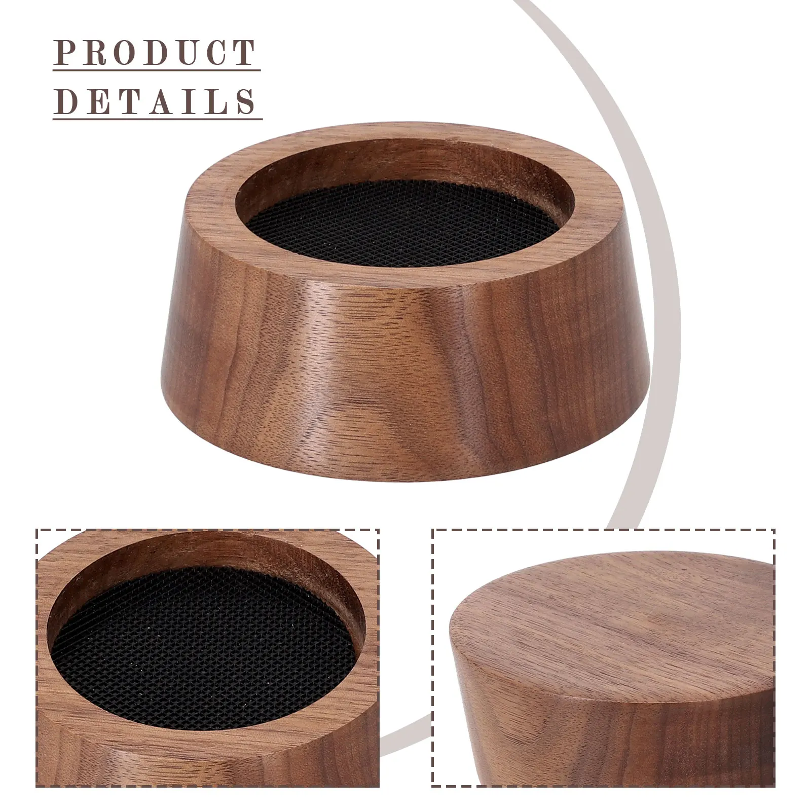8.8*3.5cm Espresso Portafilter Holder Espresso Portafilter Holder Brown Coffee Enthusiasts Efficient Stable Wood
8.8*3.5cm Espresso Portafilter Holder Espresso Portafilter Holder Brown Coffee Enthusiasts Efficient Stable Wood