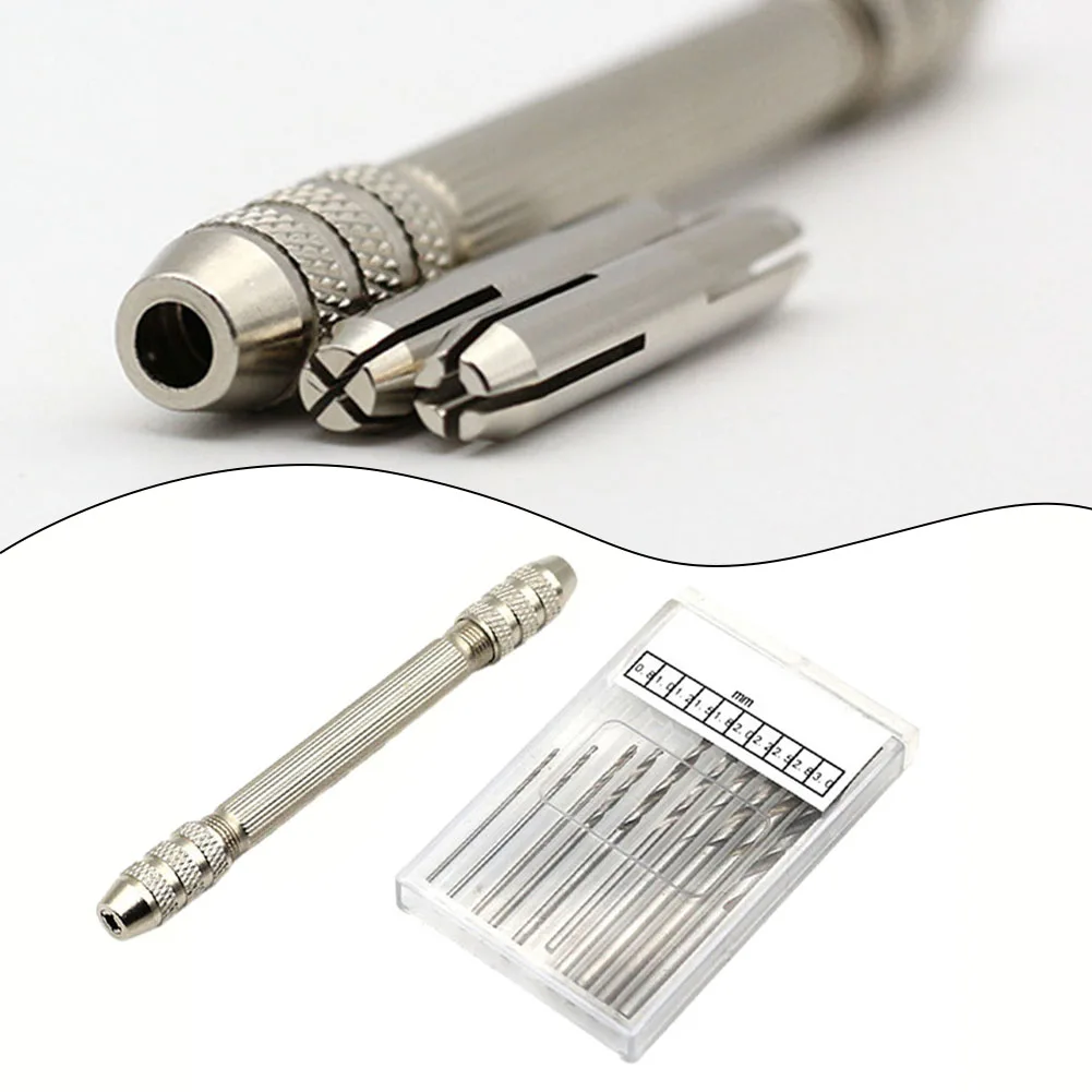 1 Set Wire Tool Fit 0.3-3.2mm Double Ended Pin Vise DIY Hand Drill Pin Vise Drill Tools With Collet Drill Jewelry Making Tools
1 Set Wire Tool Fit 0.3-3.2mm Double Ended Pin Vise DIY Hand Drill Pin Vise Drill Tools With Collet Drill Jewelry Making Tools
