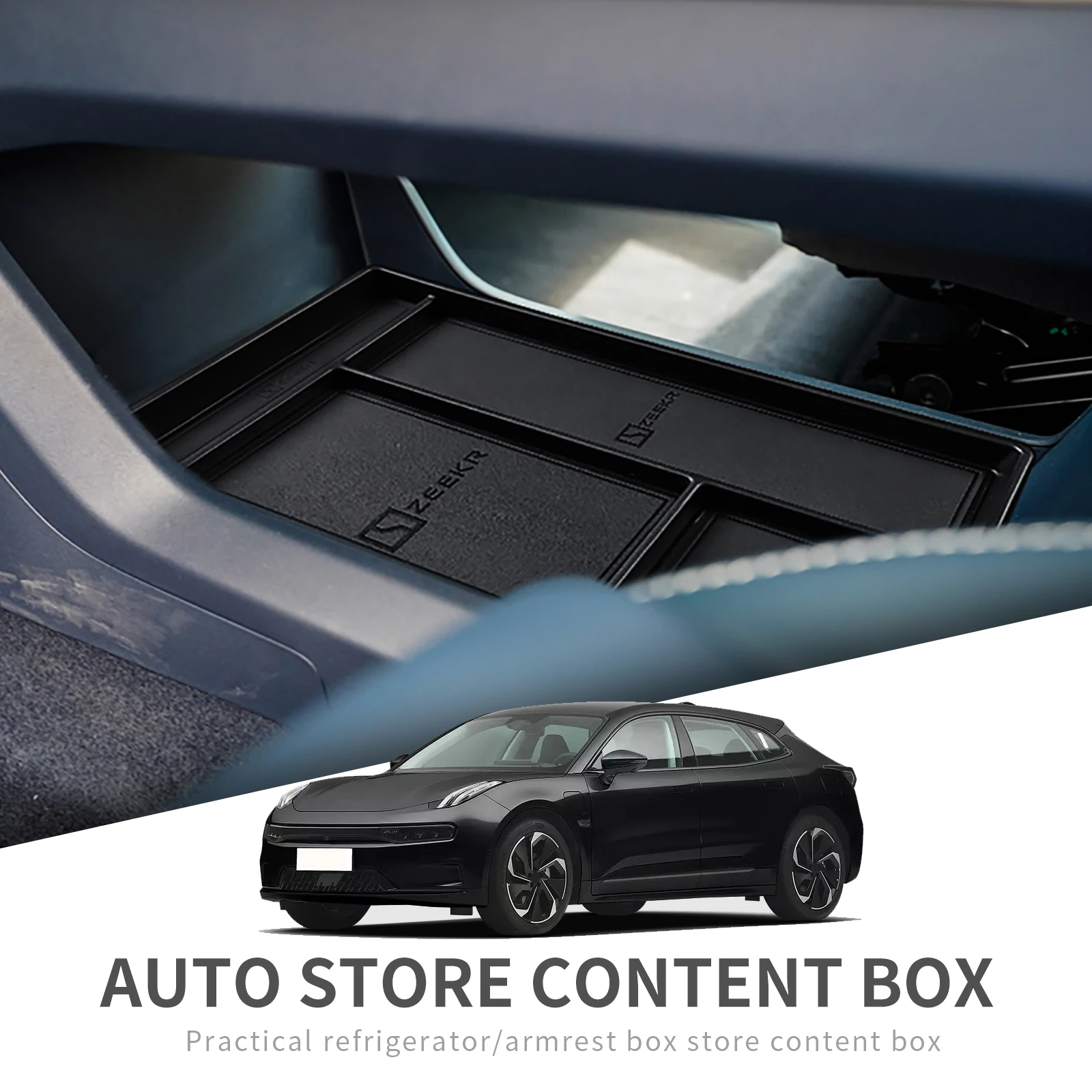 Smabee Car Central Console Storage Box for ZEEKR 001 Center Console Tray Organizer Stowing Tidying Interior Accessories
Smabee Car Central Console Storage Box for ZEEKR 001 Center Console Tray Organizer Stowing Tidying Interior Accessories