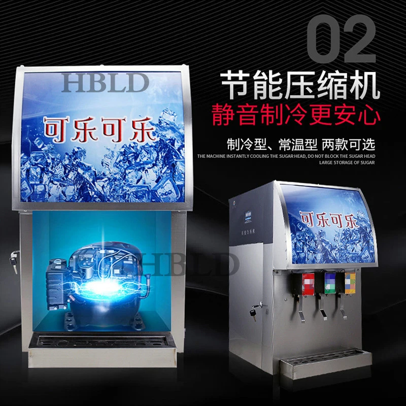 Three Valve Cola Machine, Commercial Small Self-Service Bottled Carbonated Beverage Dispenser
Three Valve Cola Machine, Commercial Small Self-Service Bottled Carbonated Beverage Dispenser