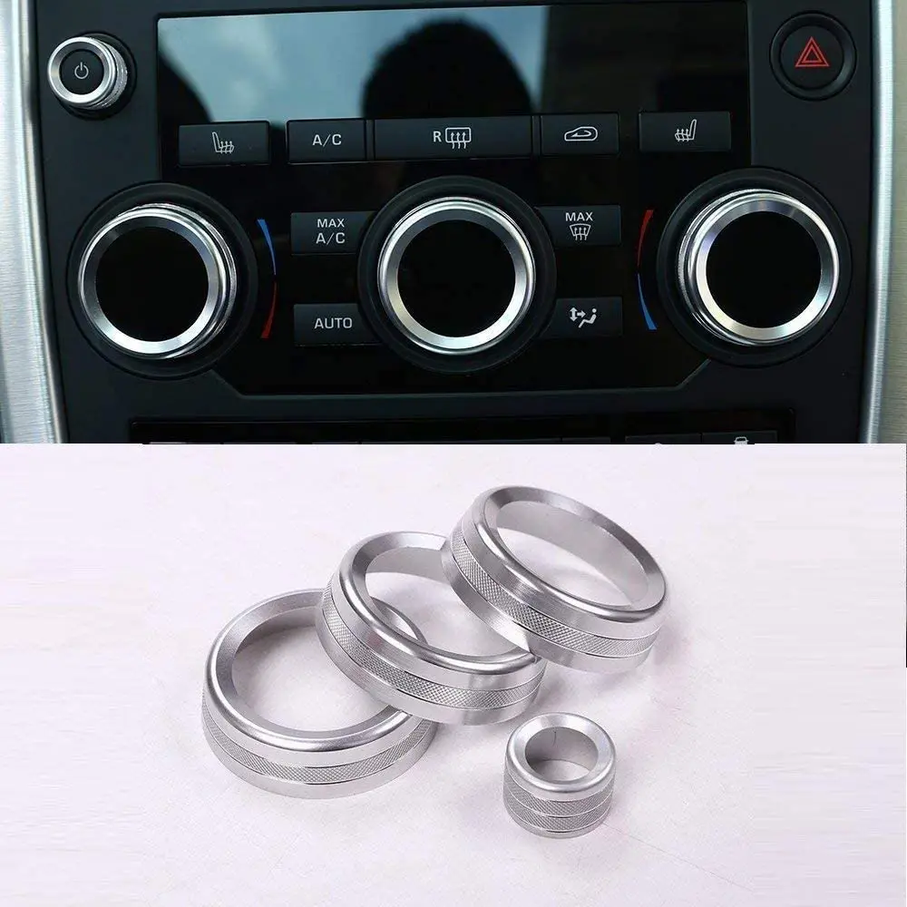 For Land Rover Discovery Sport 2015-2018 Aluminum Alloy Car Volume And Air Conditioning Knobs Trim Car Accessories
For Land Rover Discovery Sport 2015-2018 Aluminum Alloy Car Volume And Air Conditioning Knobs Trim Car Accessories