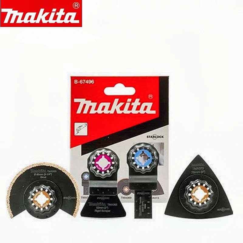 Makita B-67496 Tile Cutting Multi-Tool with Saw Blade Grinder Grinder Set Black Contains 4 Blades
Makita B-67496 Tile Cutting Multi-Tool with Saw Blade Grinder Grinder Set Black Contains 4 Blades