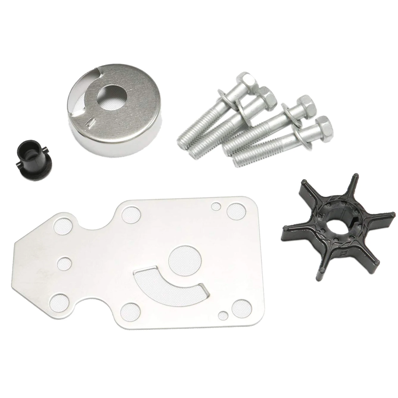 For Yamaha 9.9Hp 15Hp F15 Outboard Water Pump Repair Kit(1996-2009) Replacement for Sierra 18-3433 63V-W0078-01 63V-W0078-01-00
For Yamaha 9.9Hp 15Hp F15 Outboard Water Pump Repair Kit(1996-2009) Replacement for Sierra 18-3433 63V-W0078-01 63V-W0078-01-00