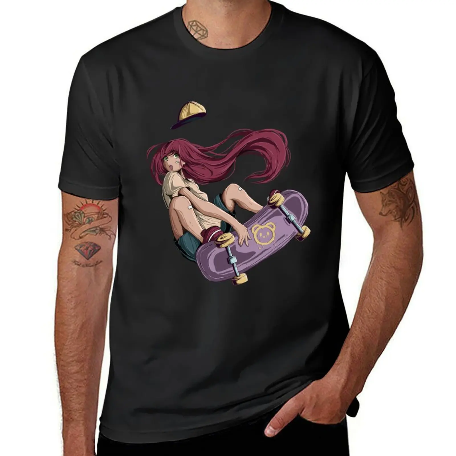 skater girl - beauty and cool T-Shirt plus sizes new edition tees kawaii clothes men t shirts
skater girl - beauty and cool T-Shirt plus sizes new edition tees kawaii clothes men t shirts