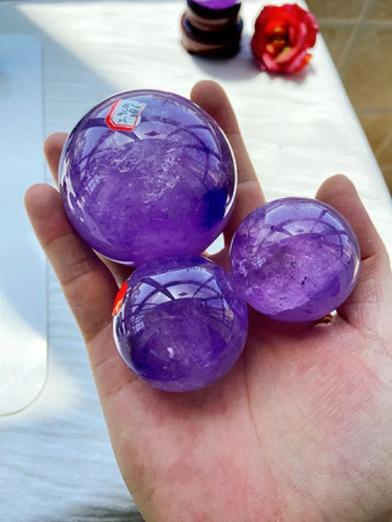 

Natural Raw Agate Ball Ornaments Raw Stone Polishing Porch Living Room Office Store Opening Housewarming Decoration