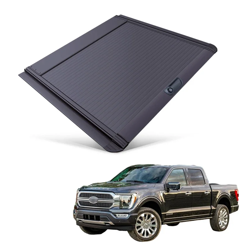 Car Parts Roller Lid Up Pick-Up Truck Aluminium Alloy Tonneau Cover For Ford F-150 2015-now
Car Parts Roller Lid Up Pick-Up Truck Aluminium Alloy Tonneau Cover For Ford F-150 2015-now