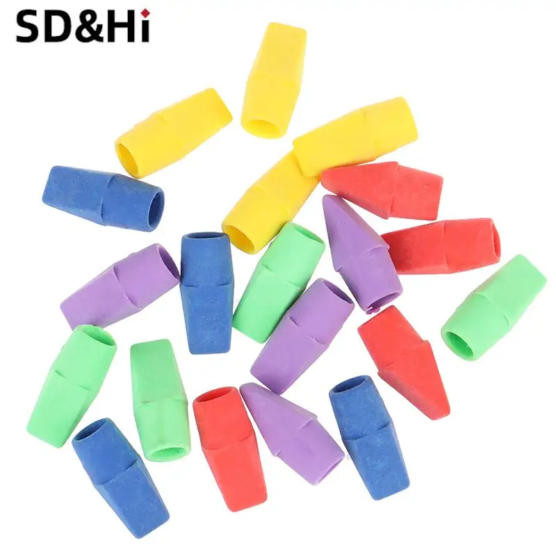 20PC Erasers Pencil Top Eraser Caps Chisel Shape Pencil Eraser Toppers Student Painting Correction Supplies Stationery
20PC Erasers Pencil Top Eraser Caps Chisel Shape Pencil Eraser Toppers Student Painting Correction Supplies Stationery