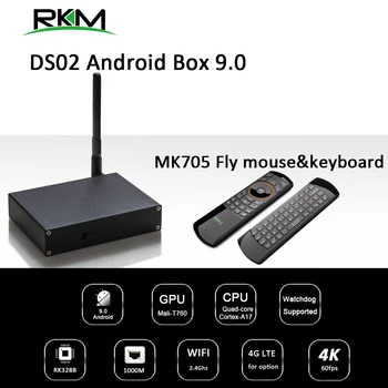 RKM DS02 안드로이드 9.0 분 PC RK3288 CPU 2G   16G 디지털 사이 니지 플레이어, 타임 온/오프, CEC 미디어 플레이어   플라이 마우스 (DS02   MK705)
