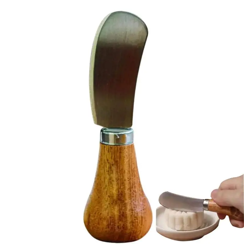 Wooden Handle Butter Spreader Sturdy And Durable Stainless Steel Cheese Butter Spreader Easy To Use Spreader With Bear Claw
Wooden Handle Butter Spreader Sturdy And Durable Stainless Steel Cheese Butter Spreader Easy To Use Spreader With Bear Claw