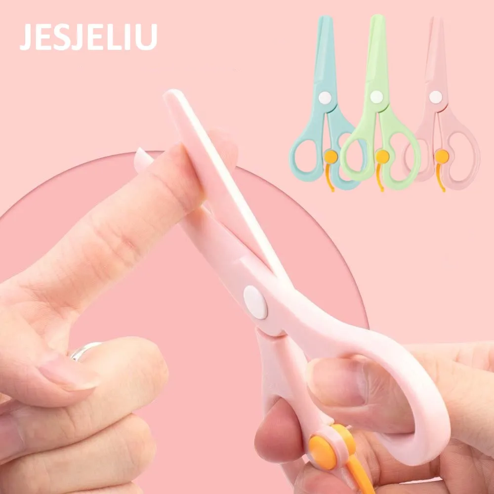 Children Safety Scissors Diy Student Scissors Round Head Small Plastic Paper Cutting Tools Kids Kindergarten School Stationery
Children Safety Scissors Diy Student Scissors Round Head Small Plastic Paper Cutting Tools Kids Kindergarten School Stationery