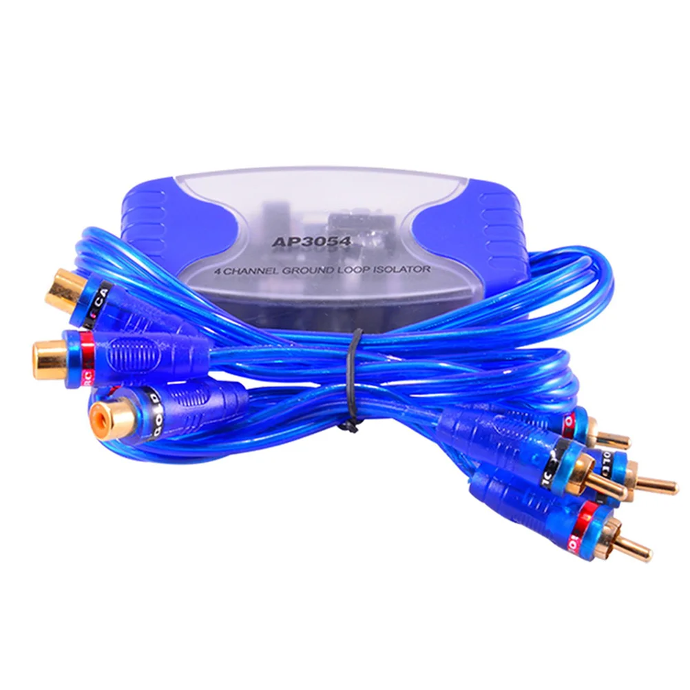 4 Channel RCA Ground Loop Isolator Line Sound Remove Noise Filter Line Noise 50W ( )
4 Channel RCA Ground Loop Isolator Line Sound Remove Noise Filter Line Noise 50W ( )