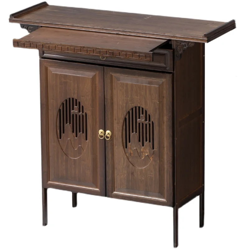 A Chinese-style God of Wealth worships shrine, cabinet, family bodhisattva tribute, an incense table and Buddha cabinet
A Chinese-style God of Wealth worships shrine, cabinet, family bodhisattva tribute, an incense table and Buddha cabinet