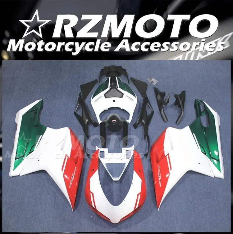 

New ABS Fairings Kit Fit for Ducati 848 1098 1198 Evo 2007 2008 2009 2010 2011 2012 2013 2014 Bodywork Set Red Green