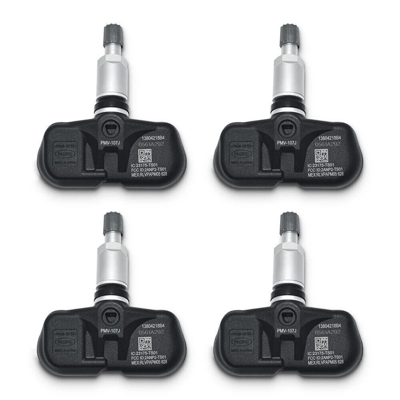 

4PCS Tire Pressure Sensor TPMS 42607-33021 For Toyota Camry Corolla Land Cruiser Lexus ES350 GS460 RX350 4260733021 PMV-107J