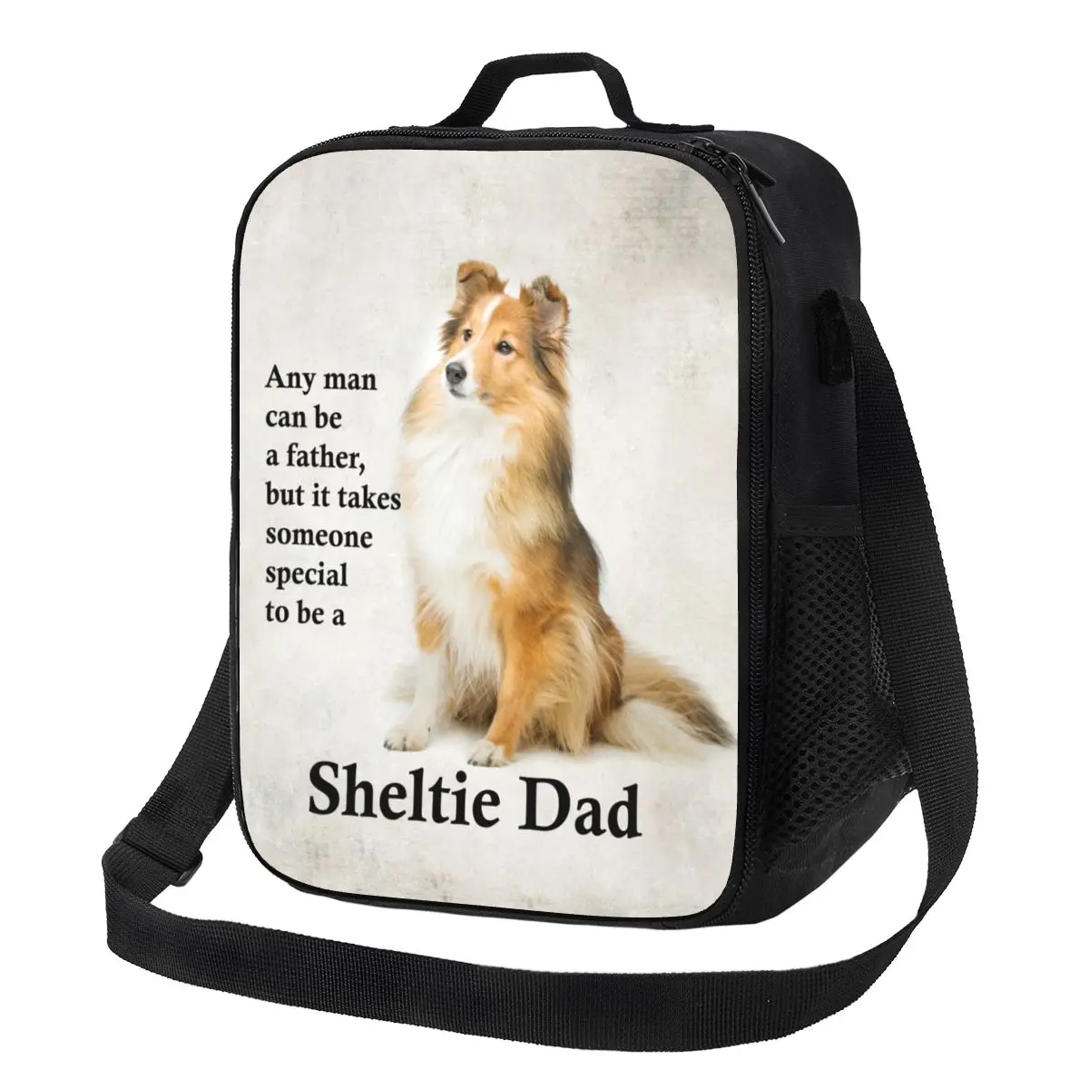 Custom Cute Dog Pet Sweet Sheltie Dad Lunch Bag Men Women Thermal Cooler Insulated Lunch Box for Kids School
Custom Cute Dog Pet Sweet Sheltie Dad Lunch Bag Men Women Thermal Cooler Insulated Lunch Box for Kids School