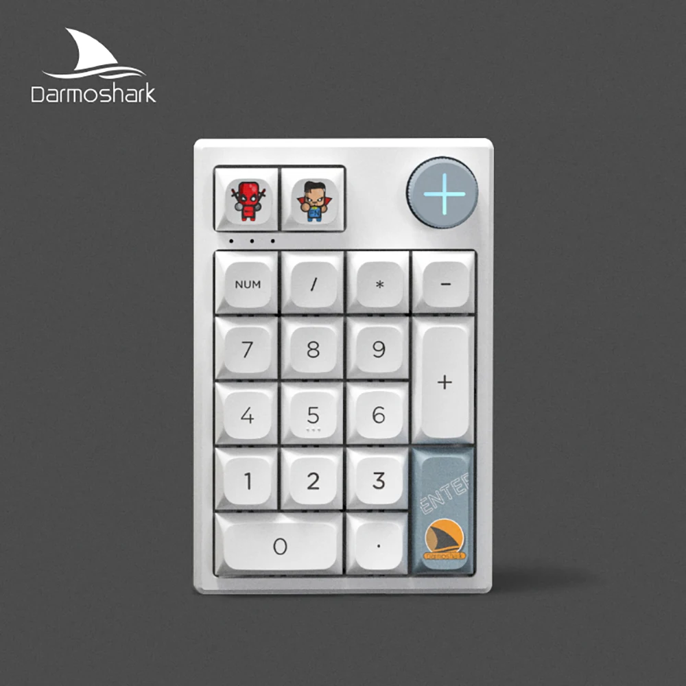 Darmoshark K3 Pro Bluetooth Wireless Numeric Mechanical Number Keypad Hot Swap 19 Keys Numpad Keyboard RGB Backlight For Laptop
Darmoshark K3 Pro Bluetooth Wireless Numeric Mechanical Number Keypad Hot Swap 19 Keys Numpad Keyboard RGB Backlight For Laptop
