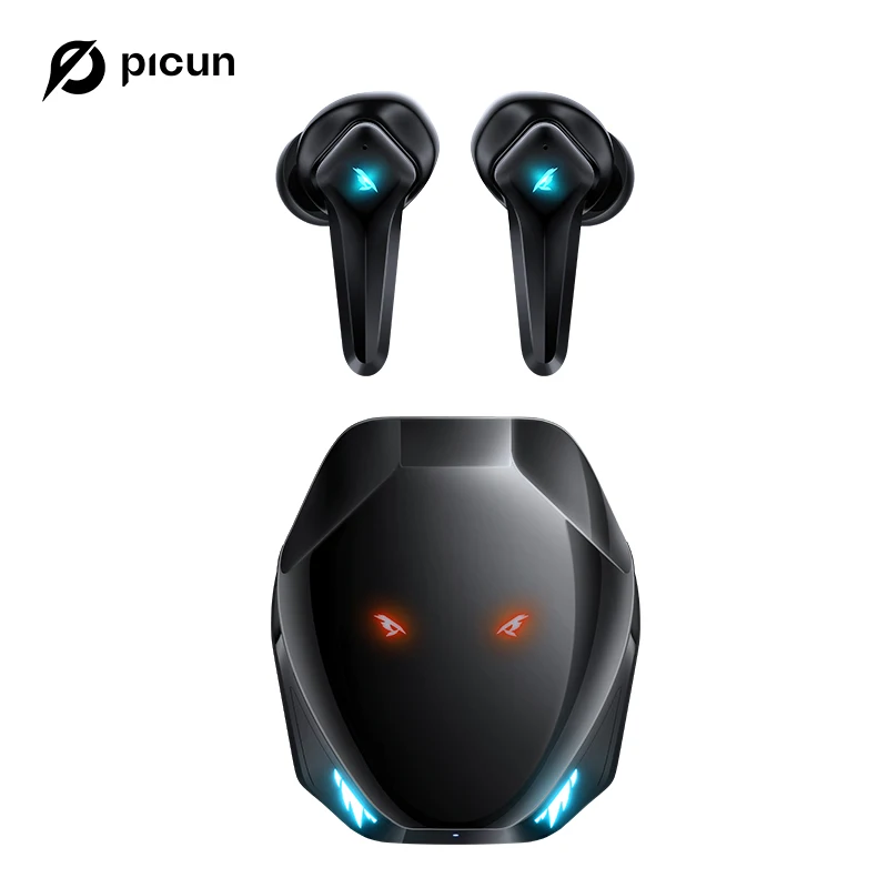 

Picun V1 TWS Gaming Earbuds 2.4G Bluetooth True Wireless Earphone Low-Latency Touch Control RGB in-ear for Phones PC PS5 Switch