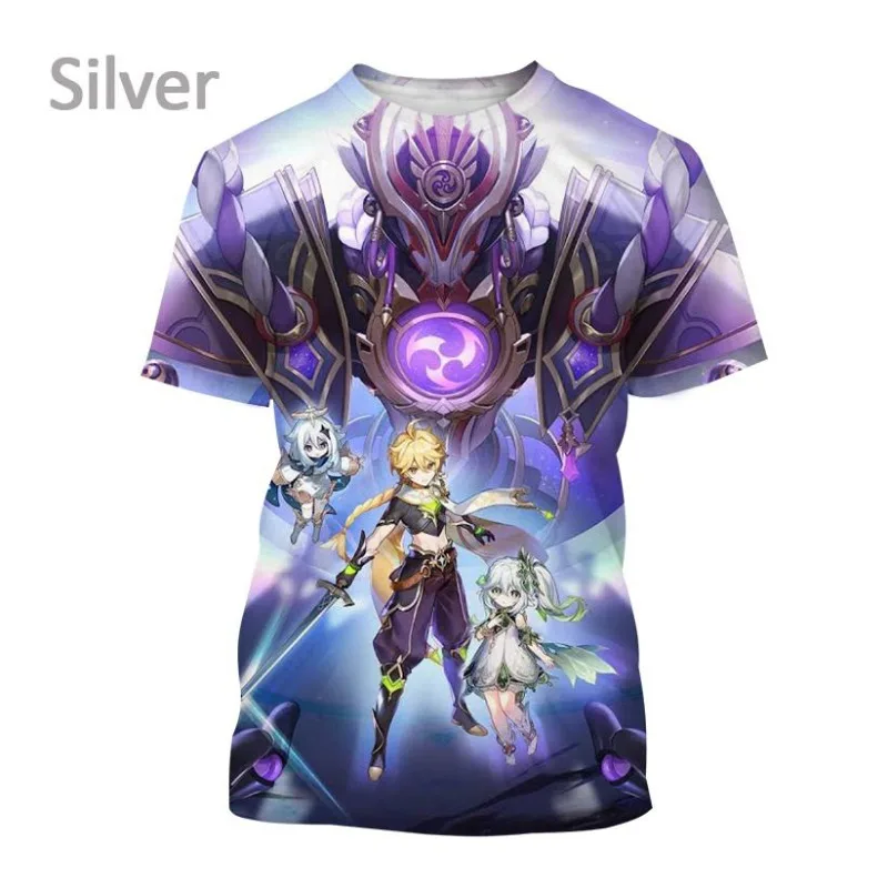 Pop Game Genshin Impact 3D Printed T Shirt Cartoon Unisex Casual Short-sleeved Harajuku Oversized Casual O-Neck Tees T-shirt
Pop Game Genshin Impact 3D Printed T Shirt Cartoon Unisex Casual Short-sleeved Harajuku Oversized Casual O-Neck Tees T-shirt