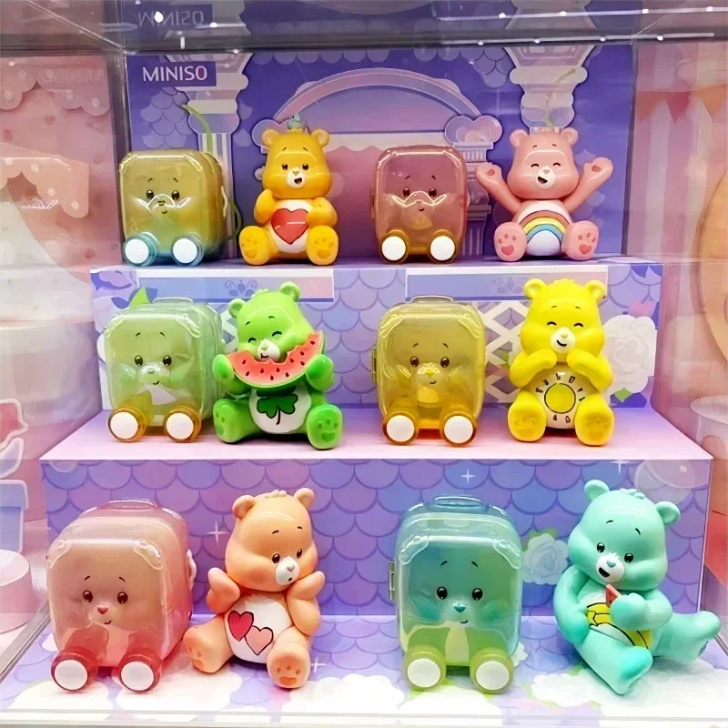 Miniso кавайные медведи, модель счастливого путешествия, Аниме фигурки из мультфильмов, периферийный сюрприз, модель сумки, подарок, набор для гаража
Miniso кавайные медведи, модель счастливого путешествия, Аниме фигурки из мультфильмов, периферийный сюрприз, модель сумки, подарок, набор для гаража