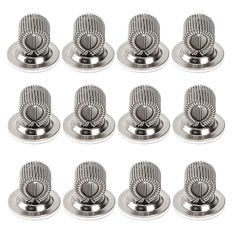 12 PCS Stainless Steel Pen Pencil Holder Clips With Adjustable Spring Loop Self Adhesive Pen Clip Holder
12 PCS Stainless Steel Pen Pencil Holder Clips With Adjustable Spring Loop Self Adhesive Pen Clip Holder