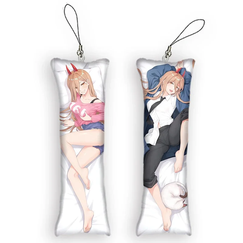 Power Makima Mini Keychain Anime Chainsaw Man Double Side Print Small Pillow Pendant Cute Otaku Keychain Bag Ornament 
Power Makima Mini Keychain Anime Chainsaw Man Double Side Print Small Pillow Pendant Cute Otaku Keychain Bag Ornament