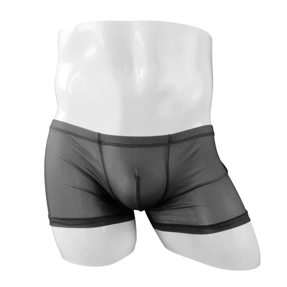 Sexy Sheer Boxer Briefs Men See-through Underwear Male Breathable Underpans Transparent Mesh Panties Bulge Pouch Boxer Trunks
Sexy Sheer Boxer Briefs Men See-through Underwear Male Breathable Underpans Transparent Mesh Panties Bulge Pouch Boxer Trunks