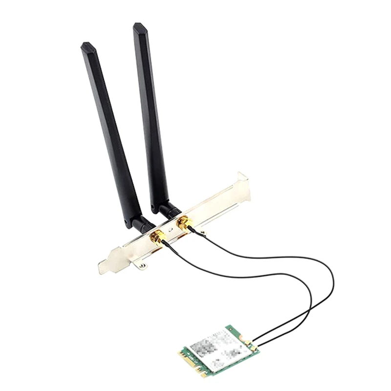 Встроенная беспроводная сетевая карта M2 5,2 BT, сетевая карта MT7921 WIFI6, настольный компьютер, ноутбук
Встроенная беспроводная сетевая карта M2 5,2 BT, сетевая карта MT7921 WIFI6, настольный компьютер, ноутбук