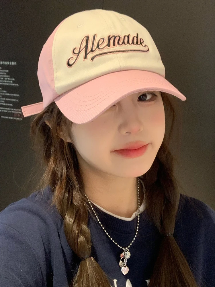 Baseball Cap Women's Korean Style Fashionable Letters Wide Brim Casual Student Cute Big Head Circumference Peaked Cap
Baseball Cap Women's Korean Style Fashionable Letters Wide Brim Casual Student Cute Big Head Circumference Peaked Cap