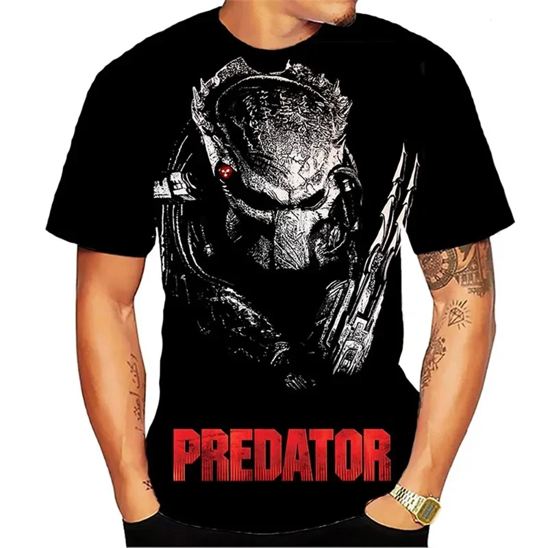 Predator Graphic T Shirt For Men Fashion Streetwear Hip Hop 3d Printed Horror Movie Alien T-shirt Summer Casual Womens Clothing
Predator Graphic T Shirt For Men Fashion Streetwear Hip Hop 3d Printed Horror Movie Alien T-shirt Summer Casual Womens Clothing