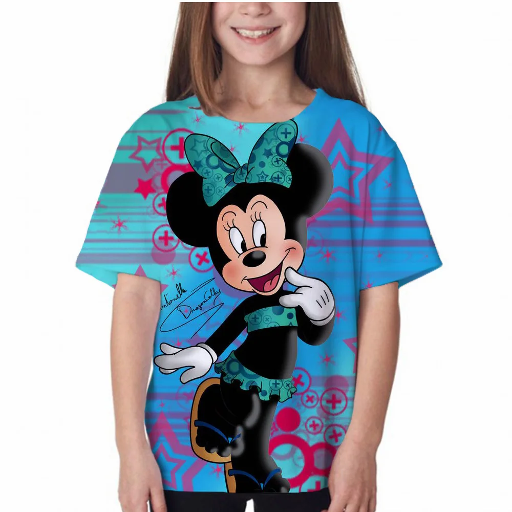 New Summer Mickey Minnie Kids T-Shirts Kawaii Anime Cartoon Casual Retro Clothes Kids Girls Sweatshirt Tops T-Shirts
New Summer Mickey Minnie Kids T-Shirts Kawaii Anime Cartoon Casual Retro Clothes Kids Girls Sweatshirt Tops T-Shirts