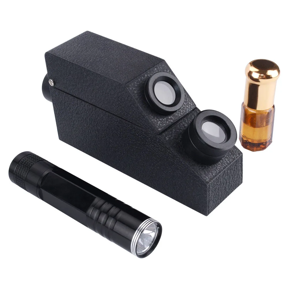 Gem Refractometer With Refractive Oil For Jewelry Gemstone Ldentification Measure Refractive Index Gems Value 1.30~1.81RI
Gem Refractometer With Refractive Oil For Jewelry Gemstone Ldentification Measure Refractive Index Gems Value 1.30~1.81RI