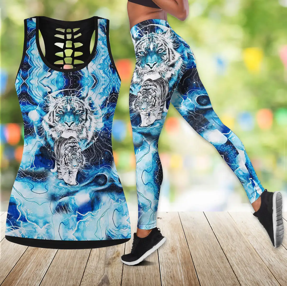 Tiger Galaxy Legging and Hollow Out Tank Top Set Outfit For Women Sport Yoga Suit Summer Outfits Plus Size xs-8xl
Tiger Galaxy Legging and Hollow Out Tank Top Set Outfit For Women Sport Yoga Suit Summer Outfits Plus Size xs-8xl