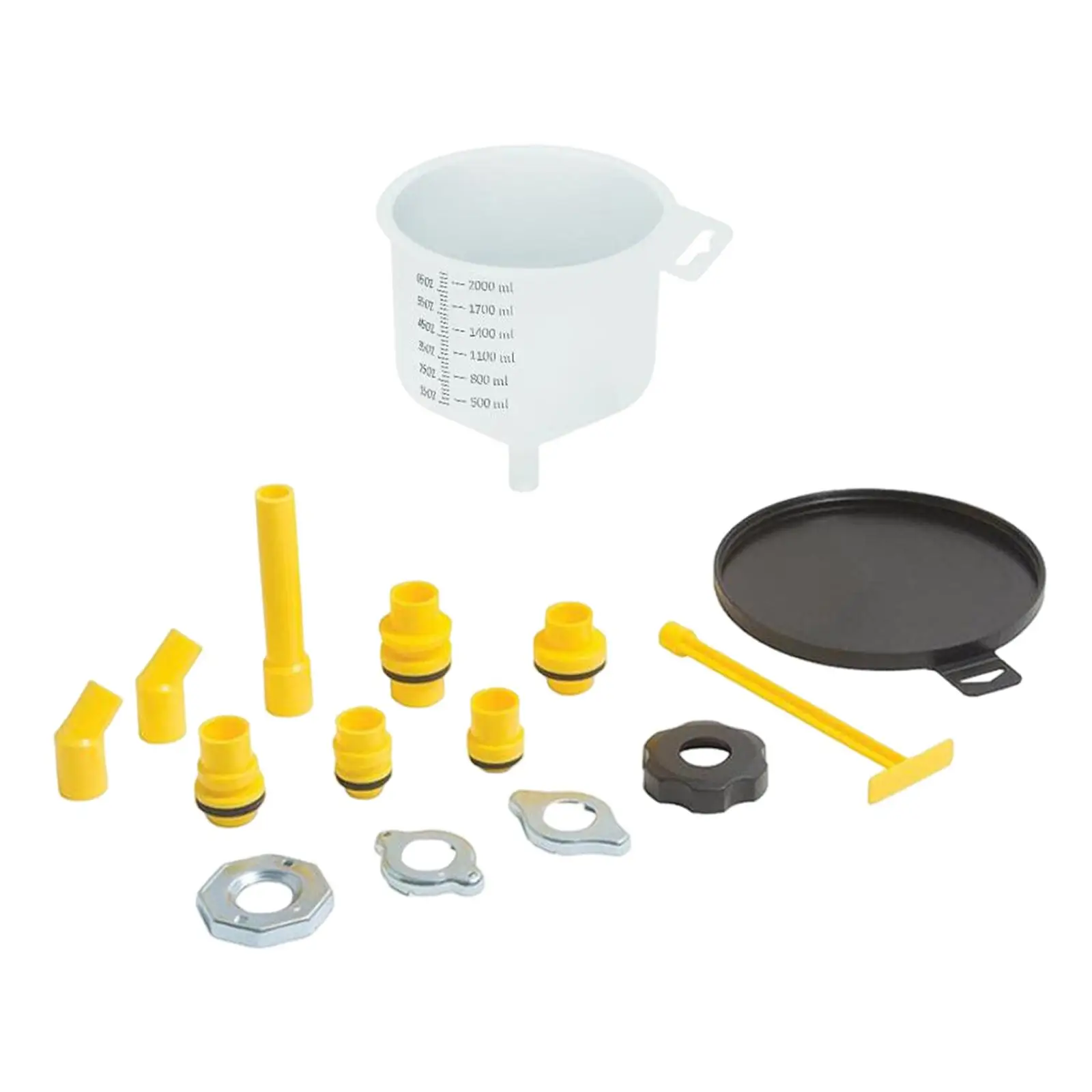 Vehicle Spill Proof Radiator Coolant Filling Funnel Kit 15 Pieces Cooling System Fill Set Spill Free Durable Accessory Universal
Vehicle Spill Proof Radiator Coolant Filling Funnel Kit 15 Pieces Cooling System Fill Set Spill Free Durable Accessory Universal