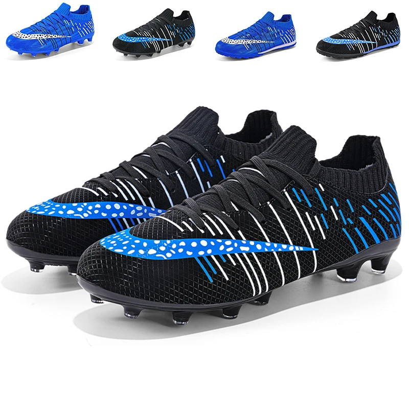 Soccer Shoes for Men Professional Football Shoes for Kids Outdoor Non Slip Turf Soccer Cleats Training Sport Footwear Sneakers
Soccer Shoes for Men Professional Football Shoes for Kids Outdoor Non Slip Turf Soccer Cleats Training Sport Footwear Sneakers