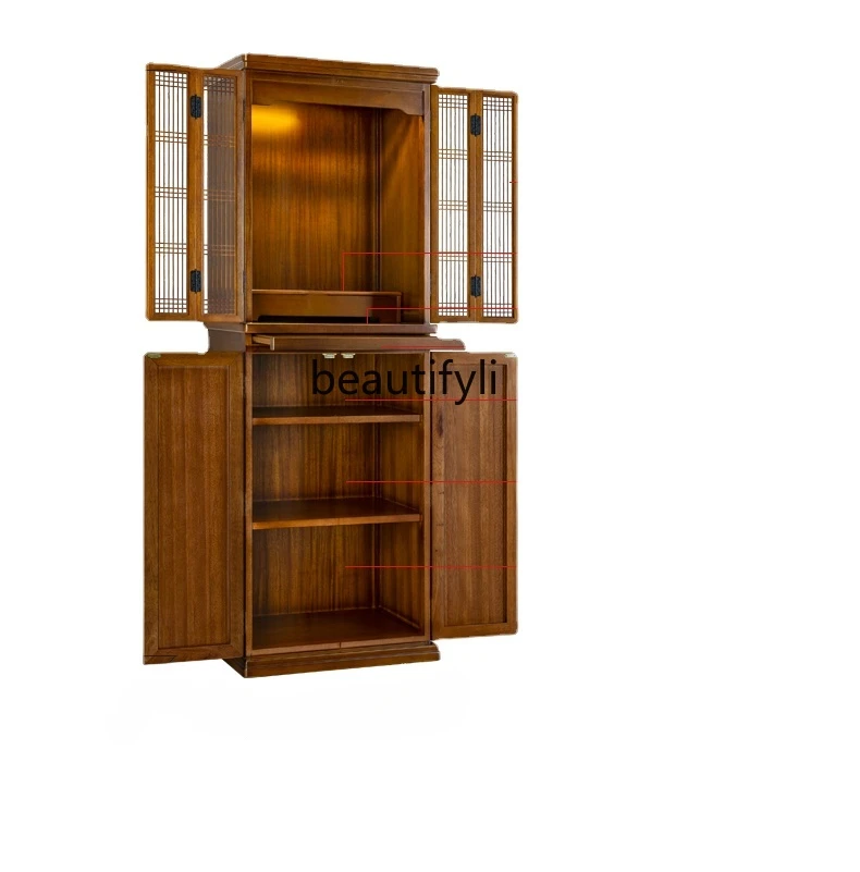 60-68 Buddha Niche Clothes Closet Economical God of Wealth with Door Altar Solid Wood Buddha Cabinet
60-68 Buddha Niche Clothes Closet Economical God of Wealth with Door Altar Solid Wood Buddha Cabinet