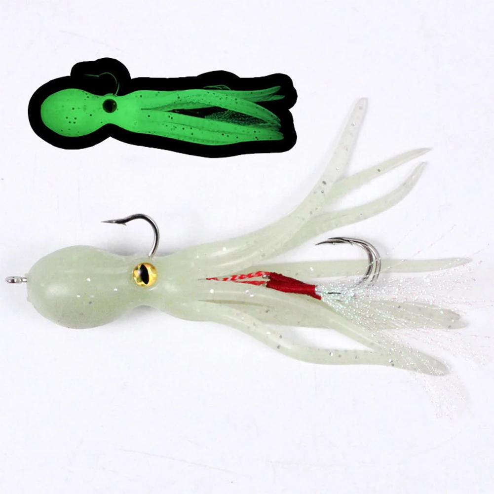 Luminous Squid Skirts Soft Lure 11cm Squid Skirts Fishing Soft Bait Artificial Saltwater Sea Lure Tackle Fishing Lures
Luminous Squid Skirts Soft Lure 11cm Squid Skirts Fishing Soft Bait Artificial Saltwater Sea Lure Tackle Fishing Lures