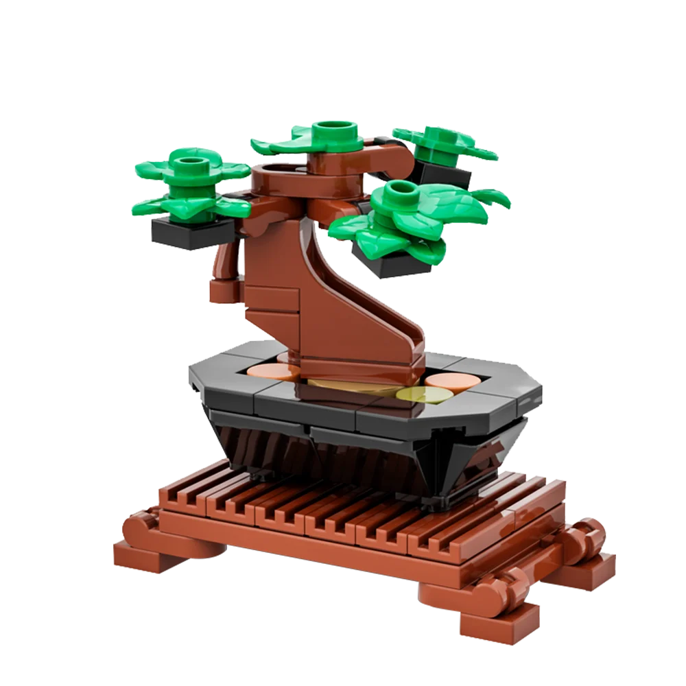 MOC Bonsai Tree Flower Bouquet Perpetual Building Block Ideas Model Home Decoration Plant Potted Display Bricks Kids Gift Set 
MOC Bonsai Tree Flower Bouquet Perpetual Building Block Ideas Model Home Decoration Plant Potted Display Bricks Kids Gift Set