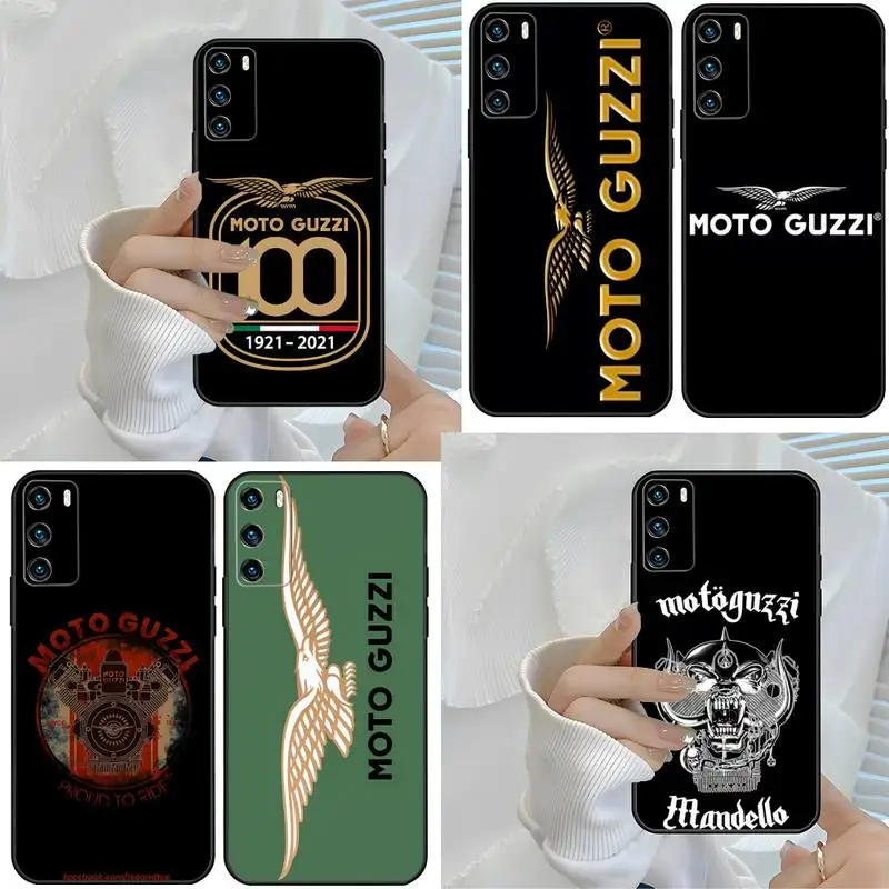 

Motoguzzi Phone Case For Huawei Mate 50 10 20 30 40 Pro Lite Nova 7 6 5 4 3 Se 5G 4e 3e 3i 2s Funda Shell Cover Softcase
