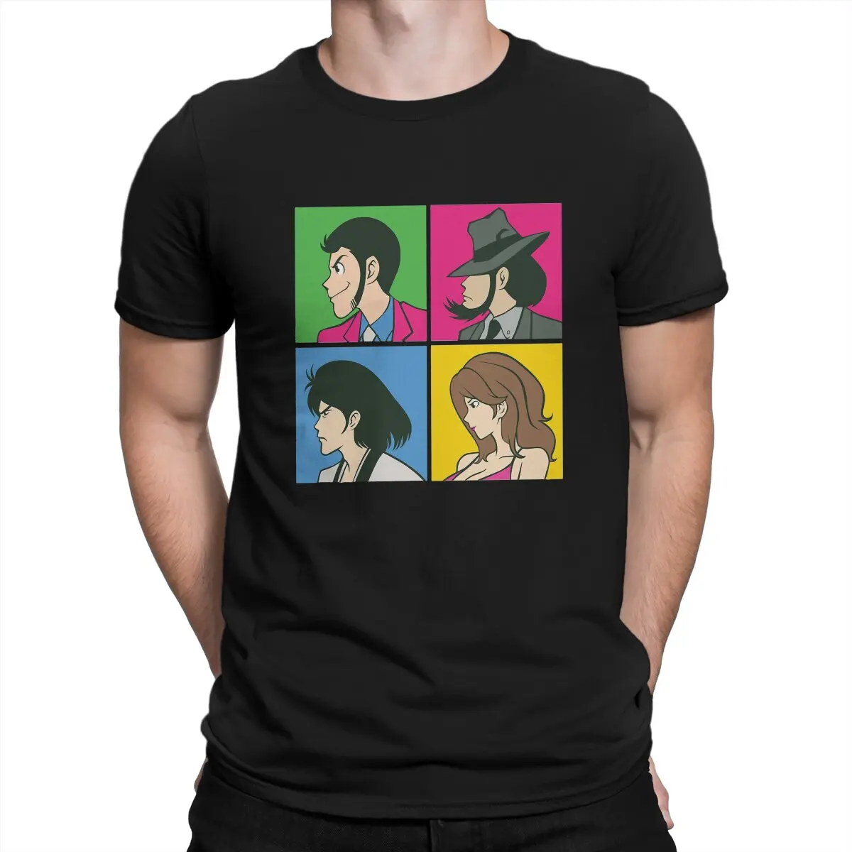 Profile Graphic Polyester TShirt Lupin the Third TV Series Style Streetwear Leisure T Shirt Male Tee
Profile Graphic Polyester TShirt Lupin the Third TV Series Style Streetwear Leisure T Shirt Male Tee