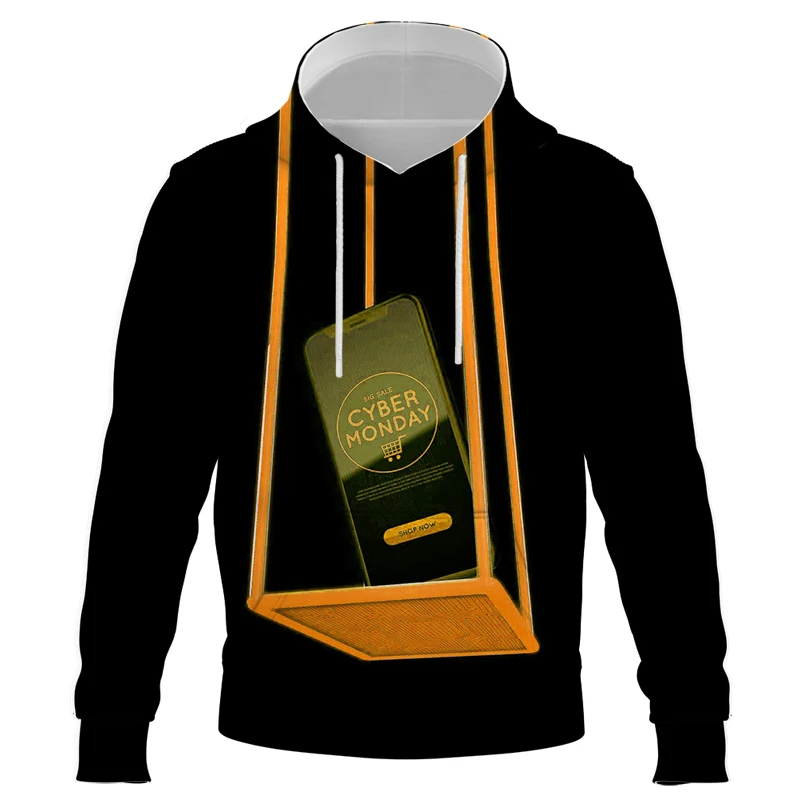 Modern Technology Teens Computer Mobile Phone Illustration Men's Hoodies Pullover Casual 3D Print Oversized Long Sleeve Cool
Modern Technology Teens Computer Mobile Phone Illustration Men's Hoodies Pullover Casual 3D Print Oversized Long Sleeve Cool