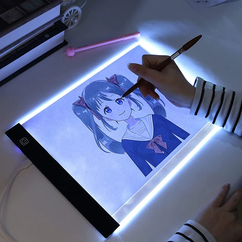 A4 LED Light Pad for Diamond Painting, USB Powered Light Board Digital Graphics Tablet for Drawing Pad Art Painting board
A4 LED Light Pad for Diamond Painting, USB Powered Light Board Digital Graphics Tablet for Drawing Pad Art Painting board