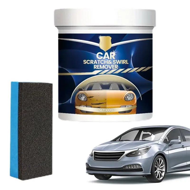Car Wax Scratch And Swirl Remover Solvent Car Polish Car Polish Solvent 100g Car Wax With Sponge For Repair Paint Scratches
Car Wax Scratch And Swirl Remover Solvent Car Polish Car Polish Solvent 100g Car Wax With Sponge For Repair Paint Scratches