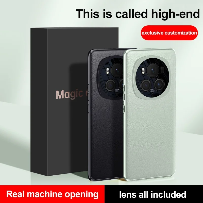 Роскошный кожаный чехол для телефона Honor Magic6 Pro, жесткий тонкий защитный чехол для камеры Honor Magic6
Роскошный кожаный чехол для телефона Honor Magic6 Pro, жесткий тонкий защитный чехол для камеры Honor Magic6